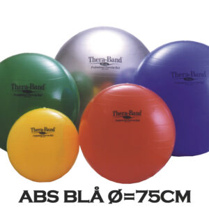 Thera-Band Terapibold & Træningsbold 75cm Blå (Inkl. ABS) - Thera-Band