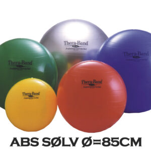 Thera-Band Terapibold & Træningsbold 85cm Sølv (Inkl. ABS) - Thera-Band