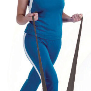 Aserve Latexfri Træningselastik X-Heavy Sort 5,5m - Aserve