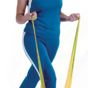 Aserve Latexfri Træningselastik X-Light Gul 45m - Aserve