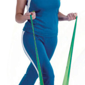 Aserve Latexfri Træningselastik Light Grøn 45m - Aserve