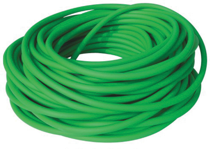 Aserve Latexfri Tubing Træningselastik Light Grøn 30m - Aserve