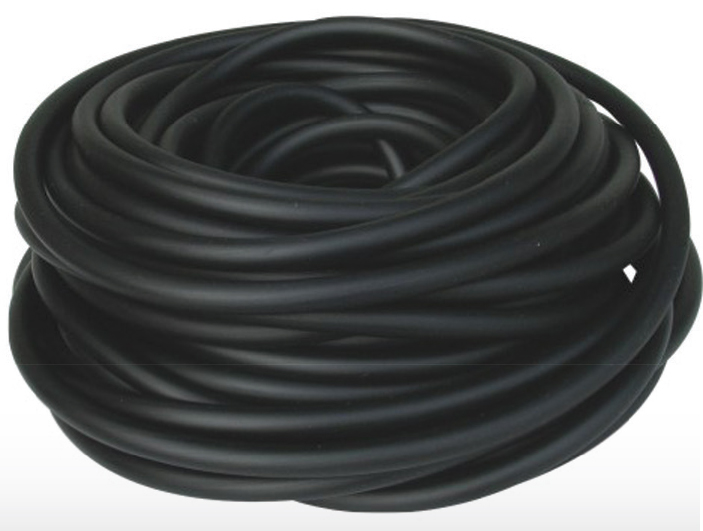 Aserve Latexfri Tubing Træningselastik X-Heavy Sort 30m - Aserve