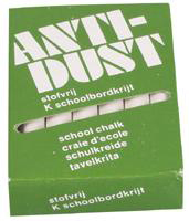 Søren Søgaard Støvfrit Tavlekridt (Æske med 12 stk) - Søren Søgaard