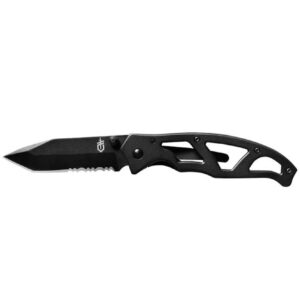 Gerber Paraframe I Tanto Blk Serrated Foldekniv - Gerber