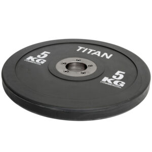 Titan BOX Elite Bumper Plate Vægtskive 5kg - Titan Fitness