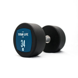 Titan Life Dumbbell Håndvægte 34kg (1 stk) - Titan Fitness