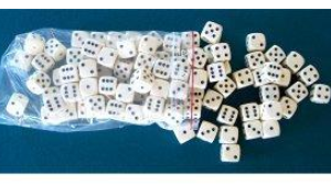 Søren Søgaard Terninger 16 mm 100 stk - Søren Søgaard