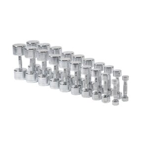 Gymleco 430 Krom Håndvægte 7kg (1 stk.) - Gymleco