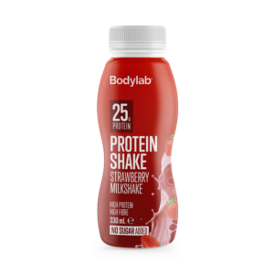 BodyLab Protein Shake - Strawberry Milkshake (1x330 ml) - BodyLab