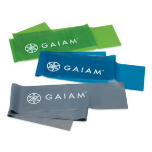 Gaiam Træningselastik Kit (3 stk) - Gaiam