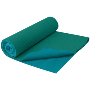 Gaiam No-Slip Yoga Håndklæde Turquise - Gaiam