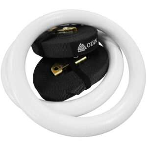 Odin Crossfit ABS Gymnastikringe Plast - Hvid - Odin