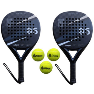 Odin Padel PAKKETILBUD (Odin Padel Matt Power 18K Luxury + Odin Padel Bolde - 3 stk.) - Odin