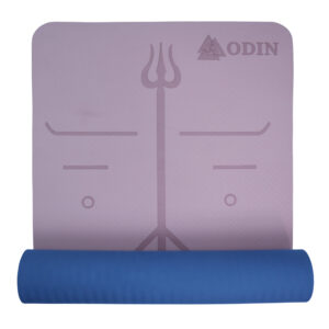Odin Dual Pink/Blue TPE Yogamåtte 0,6cm - Odin