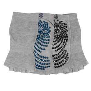 Gaiam Tåløse No-Slip Yoga Strømper 2-Pak Grå - Gaiam