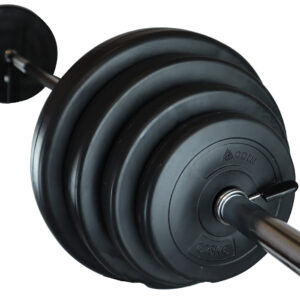 Odin Vægtstang 120 cm, 30mm inkl Vægtskiver (45,5kg) - Odin