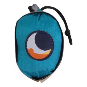 Ticket To The Moon ECO Bag Medium Aqua / Orange - Ticket To The Moon