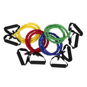 Odin Exertube Deluxe Træningselastik Pakke (4 Elastikker) - Odin