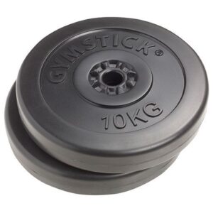 Gymstick Basic Vinyl Vægtskive 30mm 2x10kg - Gymstick