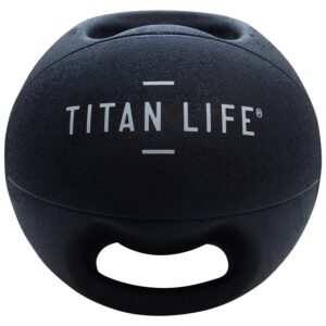 TITAN LIFE PRO Medicine Ball 6 kg DB Grib - Titan Fitness