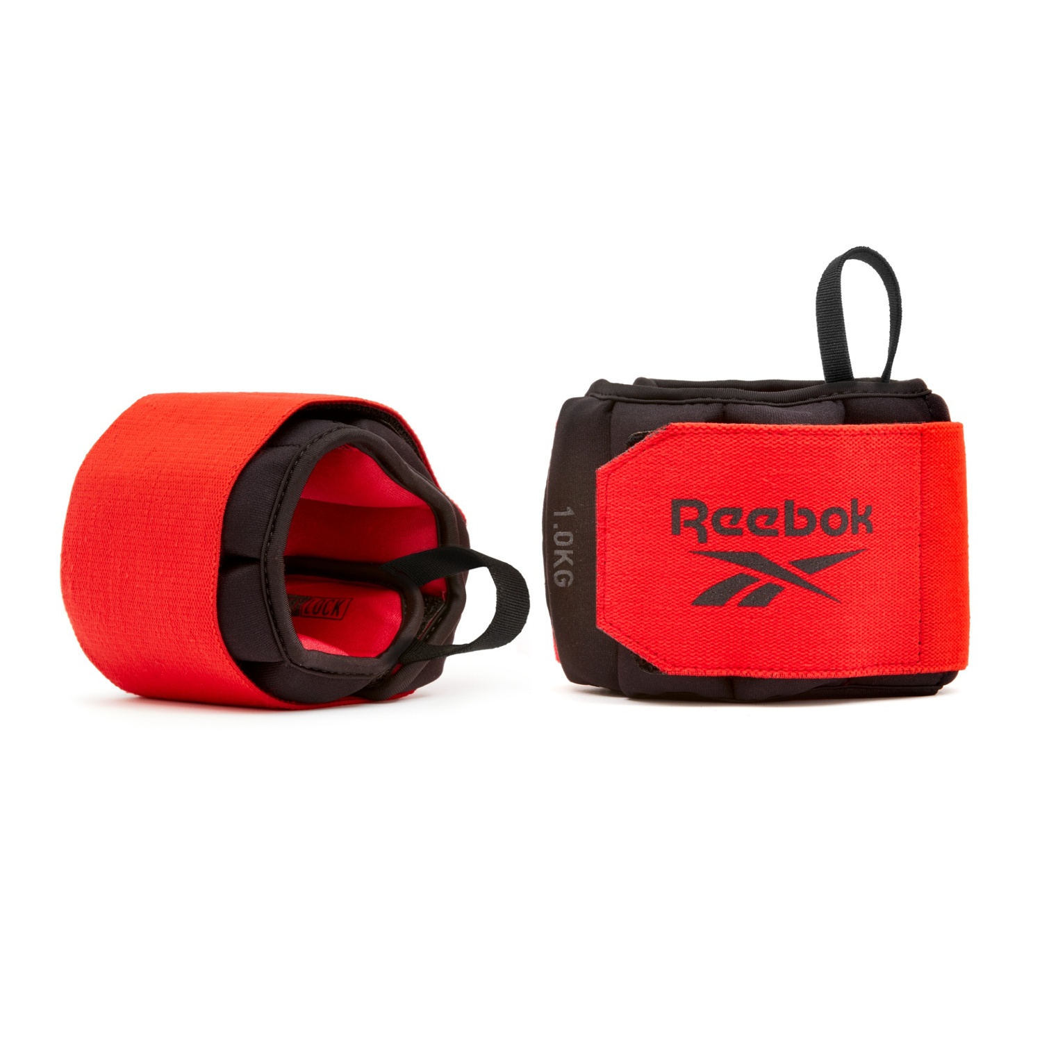 Reebok Håndledsvægte Flexlock (2 stk) - 1kg - Reebok