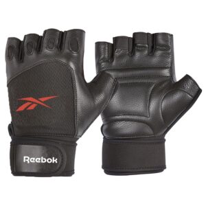 Reebok Lifting Gloves Vægtløfterhandsker - Sort/Rød L - Reebok