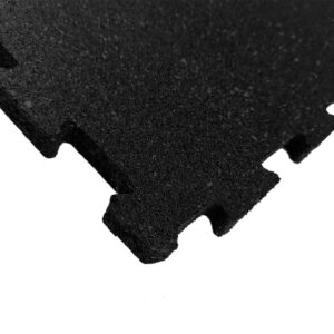 Odin Pro Gummigulv 500x500x10mm Puzzle Sort - Odin