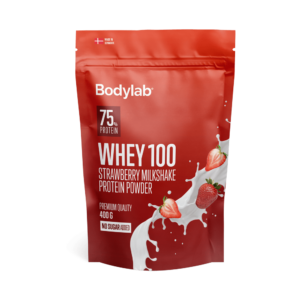 Bodylab Whey 100 Proteinpulver Strawberry Milkshake (2,4kg) - BodyLab