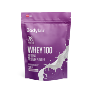 Bodylab Whey 100 Proteinpulver Neutral (400g) - BodyLab