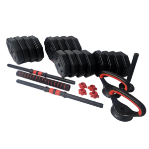 Odin Basic Justerbare Håndvægte 40kg 3 i 1 Sæt (Inkl. Vægtstang og Kettlebell) - Odin