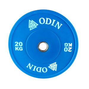 Odin Olympic Farvet Bumper Vægtskive 20kg (1 stk) - Odin