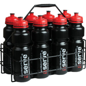 Aserve Flaskeholder Metal (Inkl. 8 Flasker) - Aserve