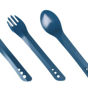 LifeVenture Camping Bestik Mørkeblå - LifeVenture