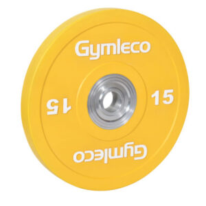 Gymleco 824C Bumper Vægtskiver Color 15 kg (1 stk) - Gymleco