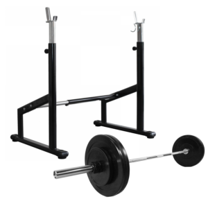 Odin Semi Pro Squat Rack + Vægte & Vægtstang (50kg) - Odin