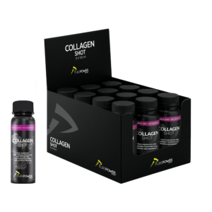 Collagen Shot Rødebær - 12 shots - PurePower