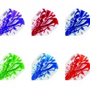 Harrows Abstract Hologram dart flight - Harrows