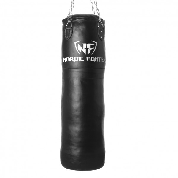 Nordic Fighter Boxing Bag Sandsæk Ægte Læder 145cm 60kg - Nordic Fighter