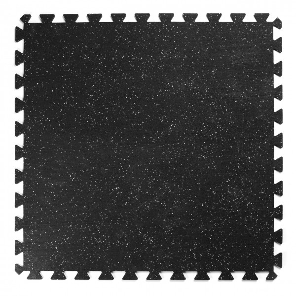 Nordic Fighter Gummi Floor Guards Fitnessgulv Black/White 10mm - Nordic Fighter