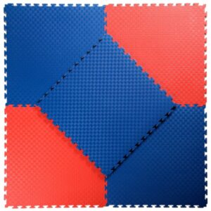 Nordic Fighter Floor Guards Rød/Blå 25mm (Medium Bløde) - Nordic Fighter