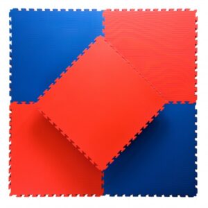 Nordic Fighter Floor Guards Rød/Blå 40mm (Medium Bløde) - Nordic Fighter