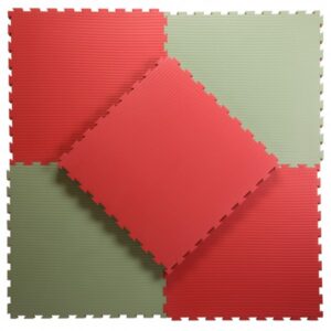 Nordic Fighter Floor Guards Grøn/Rød 40mm (Medium Bløde) - Nordic Fighter