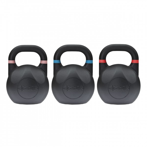 Thor Fitness Black Competition Kettlebell 44kg - Nordic Fighter