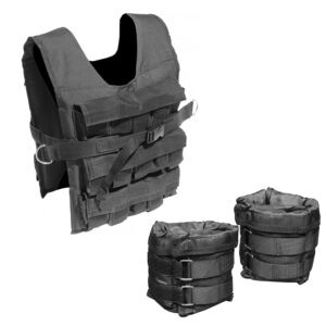 Odin Pakketilbud Justerbar Vægtvest 30kg + Justerbare Ankelvægte 0 - 3kg - Odin