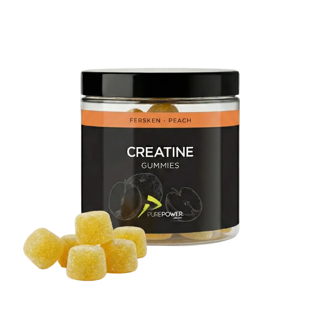 Creatine Gummies Fersken 60 stk. - PurePower