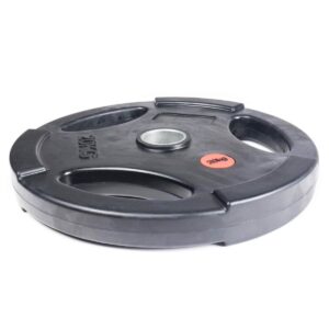 Nordic Fighter Jern / Gummi Vægtskiver Håndtag 5kg / 50mm (1 stk) - Nordic Fighter