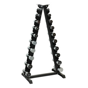 Odin 110kg Krom Sæt (10 sæt håndvægte + rack) - Odin