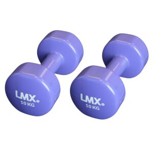 LMX. Vinyl Håndvægtsæt 10 kg - LMX.