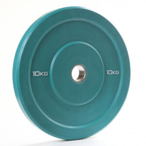 Nordic Fighter Farvet Bumper Vægtskiver 10kg / 50mm Grøn (2 stk) - Nordic Fighter